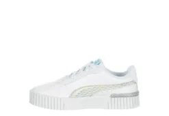 Puma Girls Carina 2.0 Sneaker - White -Shoe Sales Store US 01 808330 03