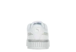 Puma Girls Carina 2.0 Sneaker - White -Shoe Sales Store US 01 808330 04