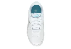 Puma Girls Carina 2.0 Sneaker - White -Shoe Sales Store US 01 808330 05