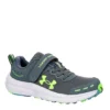 Under Armour Boys Assert 10 Sneaker - Grey -Shoe Sales Store US 01 808334 00