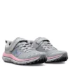 Under Armour Girls Assert 10 Sneaker - Grey -Shoe Sales Store US 01 808337 00