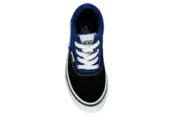Vans Boys Doheny Sneaker - Blue -Shoe Sales Store US 01 808419 05