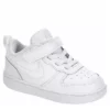 Nike Boys Infant Court Borough 2 Low Top Sneaker - White -Shoe Sales Store US 01 811008 00