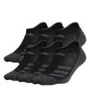 Adidas Boys Superlite No Show Socks 6 Pairs - Black -Shoe Sales Store US 01 900785 00