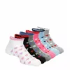 Ladeda Girls Scallop Heart No Show Socks 6 Pairs - White 1 Ladeda Girls Scallop Heart No Show Socks 6 Pairs - White -Shoe Sales Store US 01 902118 00