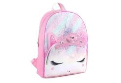 Omg Girls Gwen Glitter Jewel Unicorn Backpack - Pink