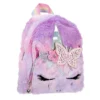 Omg Girls Miss Gwen Faux Fur Mini Backpack - Pink -Shoe Sales Store US 01 902557 00