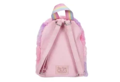 Omg Girls Miss Gwen Faux Fur Mini Backpack - Pink -Shoe Sales Store US 01 902557 02