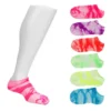 Sof Sole Girls No Show Tie Dye Socks 6 Pairs - Tie-dye -Shoe Sales Store US 01 940205 00