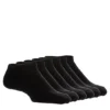 Game Sport Boys No Show Socks 6 Pairs - Black -Shoe Sales Store US 01 940372 00